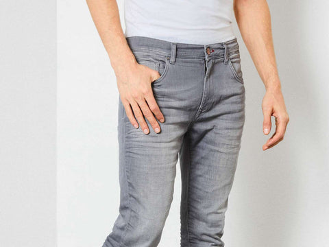 PETROL Jeans Slim Fit Grigio M-1000-DNM003
