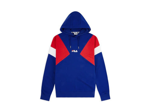 FILA Men Bade Hoody Felpa Surf Red White 687480
