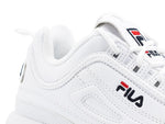 Load image into Gallery viewer, FILA Disruptor Kids Sneakers Scarpe Bimba White 1010567.1FG
