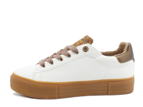 ALVIERO MARTINI 1A CLASSE Sneakers Donna Beige Bianco P3A4-10689