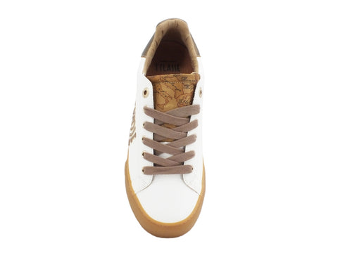 ALVIERO MARTINI 1A CLASSE Sneakers Donna Beige Bianco P3A4-10689