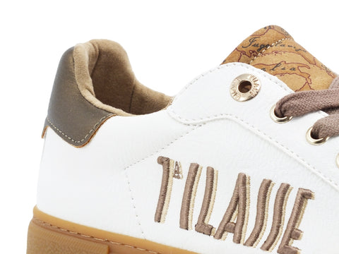 ALVIERO MARTINI 1A CLASSE Sneakers Donna Beige Bianco P3A4-10689