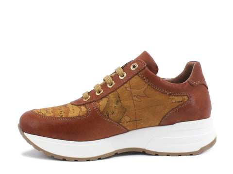 ALVIERO MARTINI 1A CLASSE Sneakers Donna Geo Brown N0725-0030