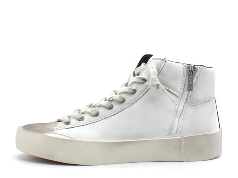 GUESS Firenze Sneakers Scarpe Hi White Black FM7FIMELE12