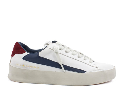 GUESS Firenze Sneakers Scarpe Hi White Blue FM7FIRELE12