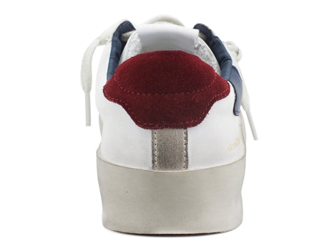GUESS Firenze Sneakers Scarpe Hi White Blue FM7FIRELE12
