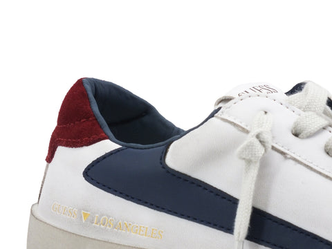 GUESS Firenze Sneakers Scarpe Hi White Blue FM7FIRELE12
