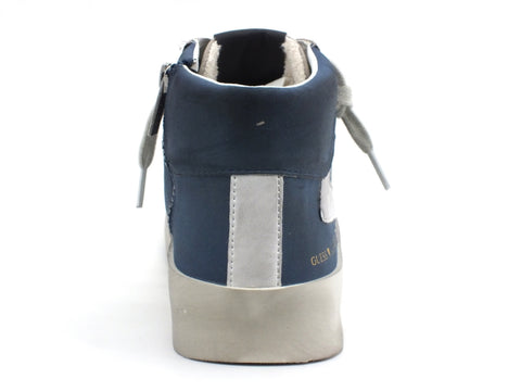 GUESS Firenze Sneakers Scarpe Hi Blue FM7FIMESU12