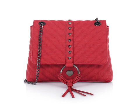 LE PANDORINE Vicky Small Bag Borsa Tracolla Red PE20DAV02501-06