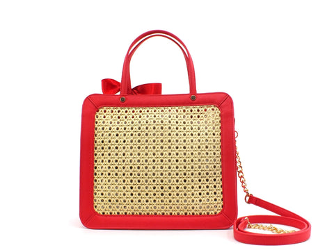 LE PANDORINE Corfù Bag Borsa Red PE20DAY02504-04