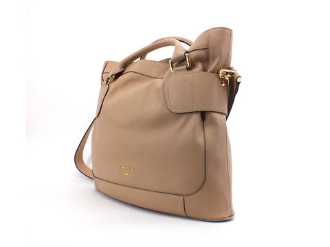 NANNINI Casual Caracas Borsa Bag Pelle Beige 16148