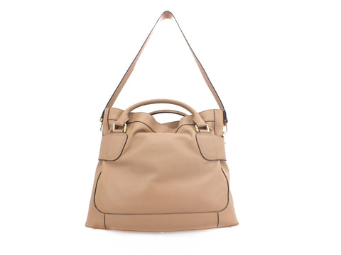 NANNINI Casual Caracas Borsa Bag Pelle Beige 16148