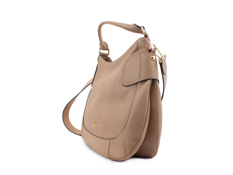 NANNINI Casual Caracas Borsa Bag Pelle Beige 16186