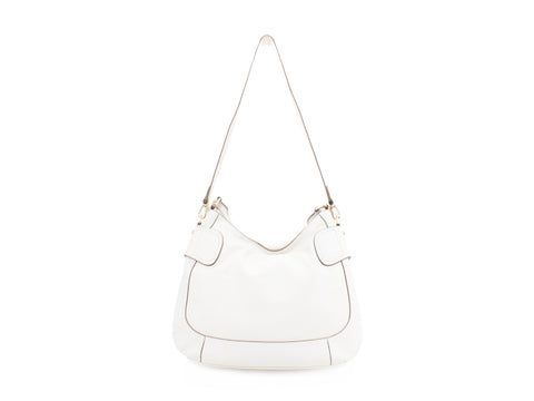 NANNINI Casual Caracas Borsa Bag Pelle Off White 16186