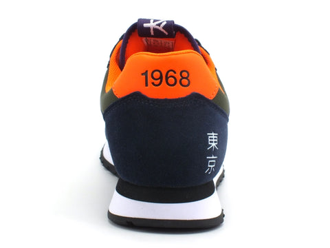 SUN68 Tom Goes Camping Sneakers Uomo Militare Scuro Z40105