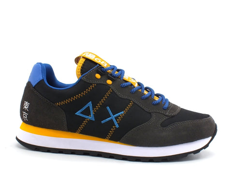 SUN68 Tom Goes Camping Sneakers Uomo Black Z40105