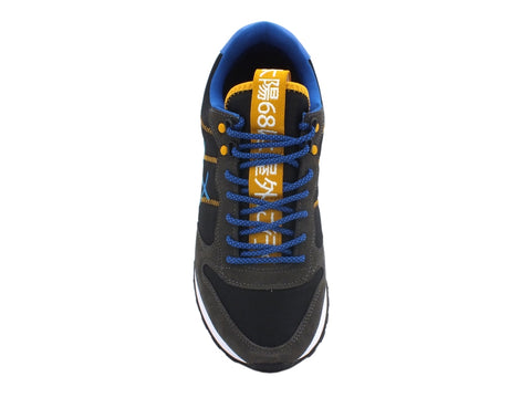 SUN68 Tom Goes Camping Sneakers Uomo Black Z40105