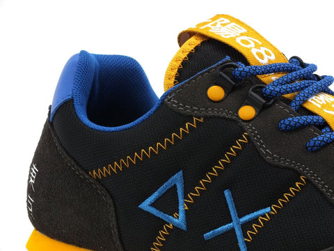 SUN68 Tom Goes Camping Sneakers Uomo Black Z40105