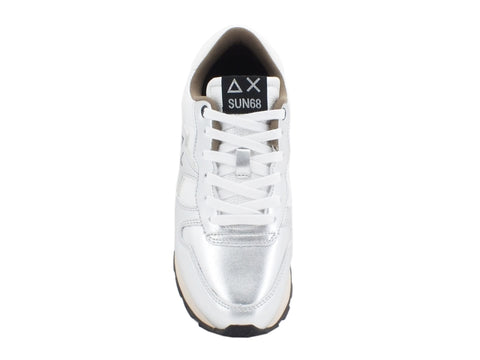 SUN68 Ally Star Sneakers Donna Argento Z40204