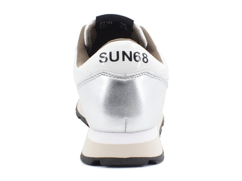 SUN68 Ally Star Sneakers Donna Argento Z40204
