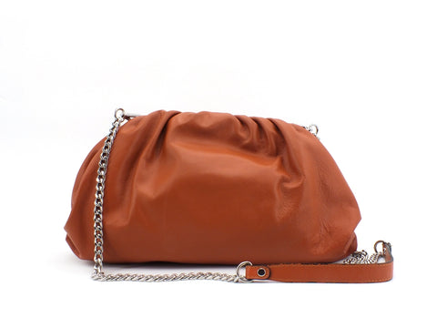 BAG Borsa Tracolla Catena Cuoio BOR-ARR