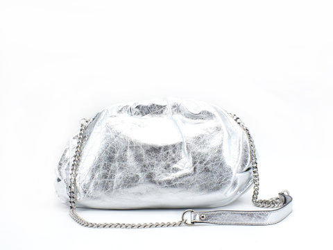 BAG Borsa Tracolla Catena Argento BOR-ARR