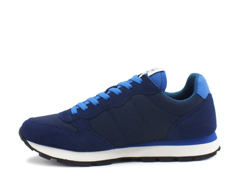 SUN68 Tom Solid Sneakers Uomo Navy Blue Royal Z40101