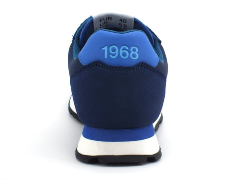 SUN68 Tom Solid Sneakers Uomo Navy Blue Royal Z40101