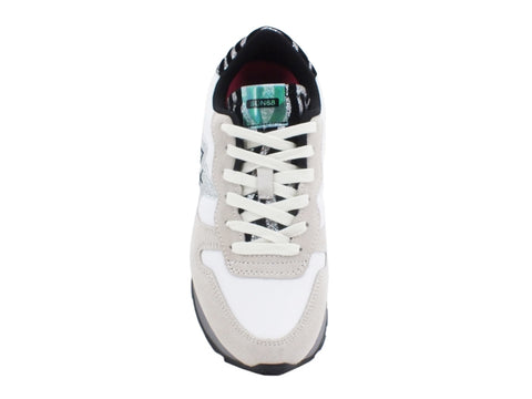 SUN 68 Sneaker Bianco Panna Z40212