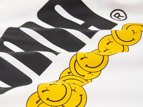 PUMA Club Graphic Tee T-Shirt Smile White 598793 02