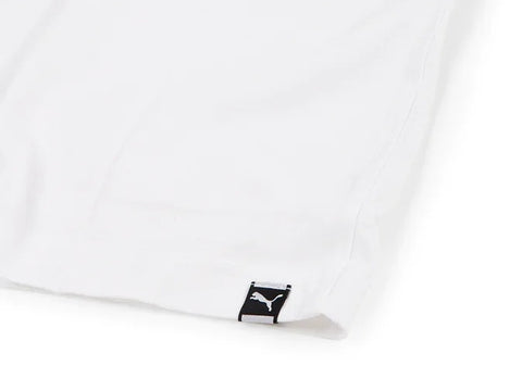 PUMA Club Graphic Tee T-Shirt Smile White 598793 02