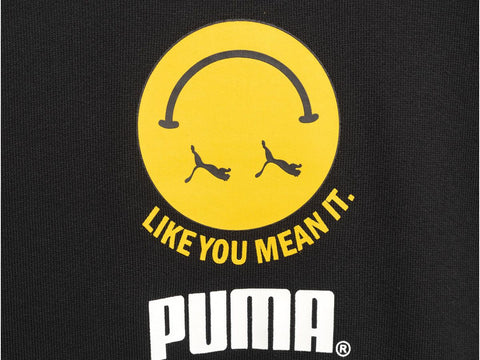 PUMA Club Hoodie Tr Felpa Uomo Smile White 530047 01