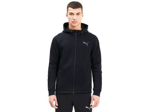 PUMA Evostripe FZ Hoodie Felpa Uomo Black 583467 01