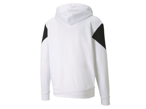 PUMA Rebel FZ Hoodie Felpa Uomo White 583496 02