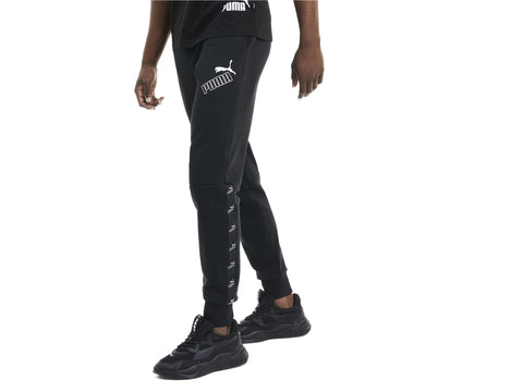 PUMA Amplified Panta FL Pantalone Uomo Tuta Black 583525 01