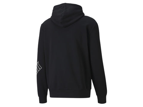 PUMA Rebel Hoodie FL Felpa Uomo Black 583494 01