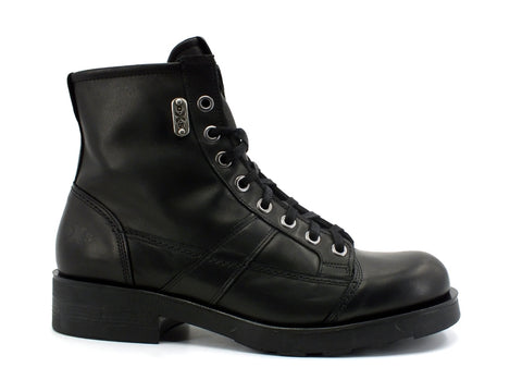 O.X.S Frank 1901 Anfibio Pelle Uomo Black OXS101144