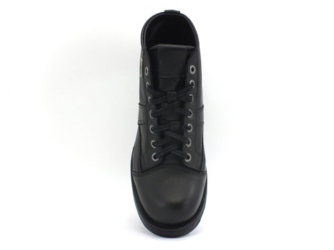O.X.S Frank 1900 Anfibio Polacco Pelle Uomo Black OXS101160