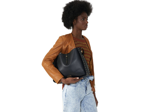 TRUSSARDI Dafne Hobo Borsa Donna Black 75B00862