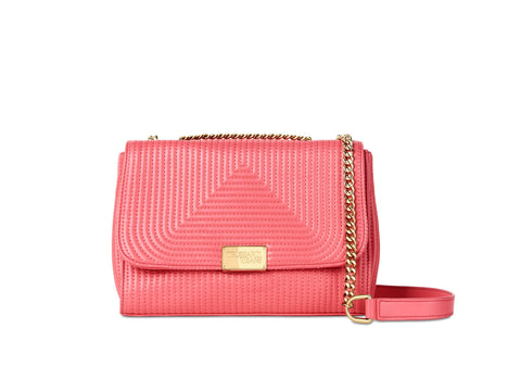 TRUSSARDI Frida Shoulder Bag Borsa Donna Begonia Pink 75B00903