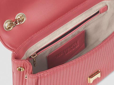 TRUSSARDI Frida Shoulder Bag Borsa Donna Begonia Pink 75B00903