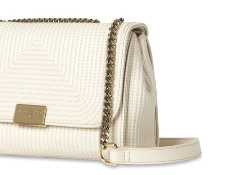 TRUSSARDI Frida Shoulder Bag Borsa Donna Mastic 75B00903