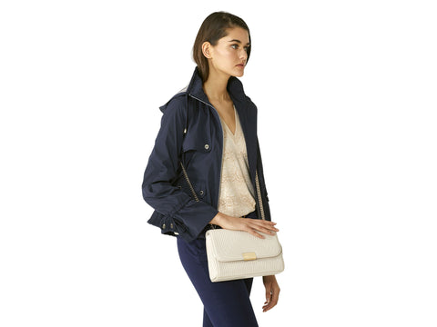 TRUSSARDI Frida Shoulder Bag Borsa Donna Mastic 75B00903