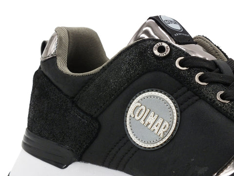 COLMAR Sneakers Donna Black Dark SIlver TRAVIS PUNK 054