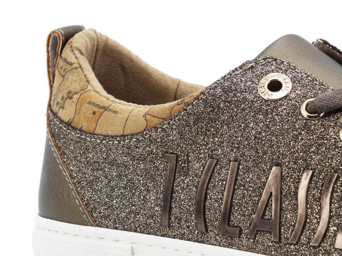 ALVIERO MARTINI 1A CLASSE Sneaker Bronzo Geo Beige P3A4-10692