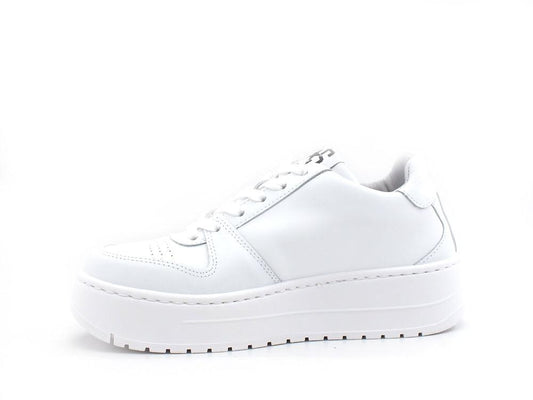 2STAR Sneaker 2 Stair Stelle Glitter Bianco Oro Argento 2SD3271 - Sandrini Calzature e Abbigliamento