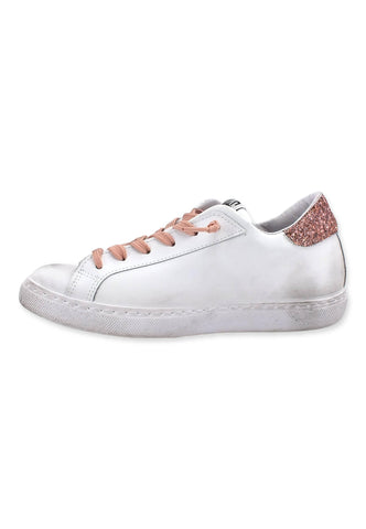 2STAR Sneaker Low Donna Glitter White Pink 2SD3642 - Sandrini Calzature e Abbigliamento