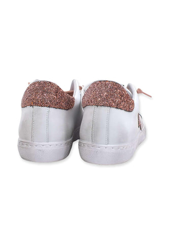 2STAR Sneaker Low Donna Glitter White Pink 2SD3642 - Sandrini Calzature e Abbigliamento
