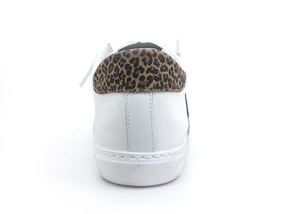 2STAR Sneaker Low Retro Leo White Black Leo 2SD3402 - Sandrini Calzature e Abbigliamento