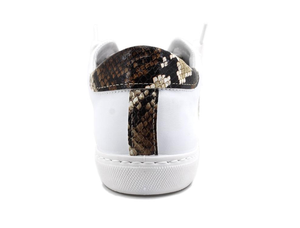 2STAR Sneaker Low Stelle White Pitone 2SD3225 - Sandrini Calzature e Abbigliamento
